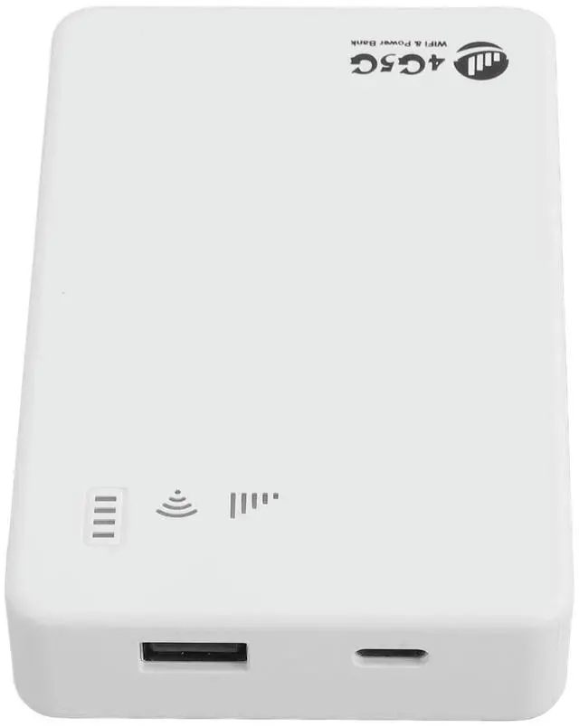 Alt view image 2 of 3 - 4G LTE Mobile Hotspot Unlocked 300Mbps 4G LTE Router with SIM Card Slot Support 10 Devices 10000MAh Modem Router