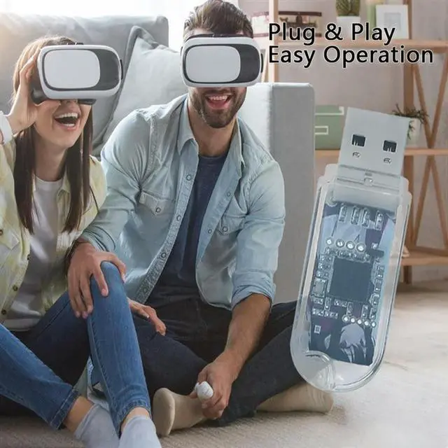 Alt view image 2 of 4 - For Steam VR USB Dongle Receiver For Steam VR USB Dongle Receiver Adapter For Valve Index Controllers For HTC Vive Tracker