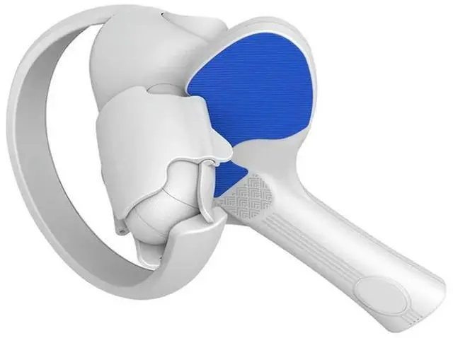 Alt view image 5 of 6 - For Picos 4 VR Headset Table Tennis Racket Grip Handle Highly Realisticpaddle Controllers Accessories