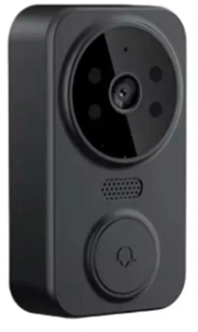 Alt view image 2 of 4 - IR Night Vision Wireless Video Doorbell With 4.3 Inch IPS Screen, Digital 2.4G , Two-Way Audio - Secure Your Entr