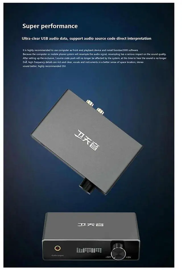 Alt view image 4 of 4 - Digital Audio Decoder For ES9018 DAC 32BIT 384Khz DSD256 DSD256 Lossless Decoding