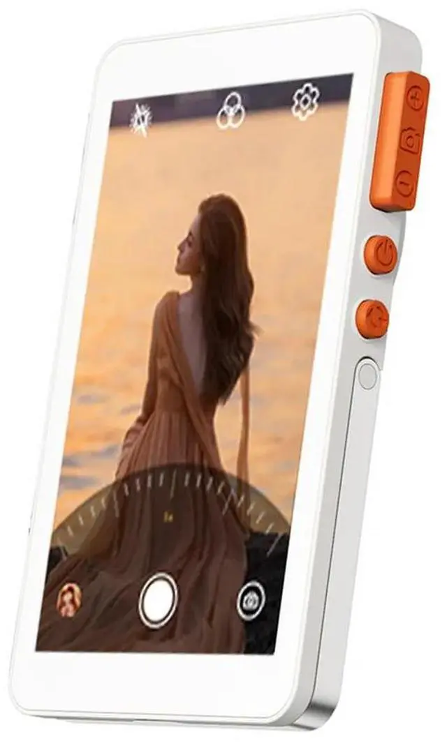 Alt view image 2 of 7 - White Selfie Monitor With Speaker Magnetic Phone Vlog Selfie Monitor Screen For Android Phones