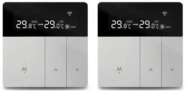 Alt view image 3 of 4 - 2X AVATTO Tuya Thermostat Temperature Controller 100-240 V Remote Electric Control,Google Home Yandex