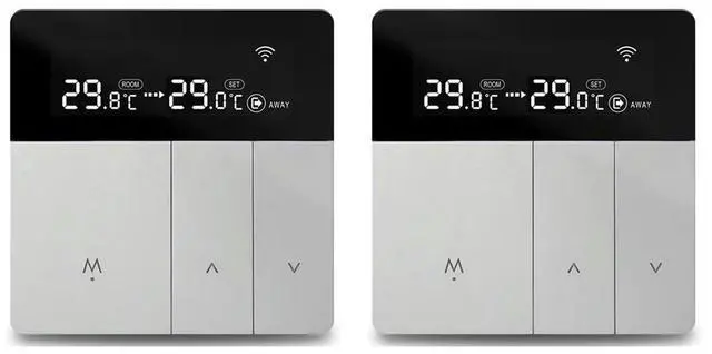 Alt view image 4 of 4 - 2X AVATTO Tuya Thermostat Temperature Controller 100-240 V Remote Electric Control,Google Home Yandex