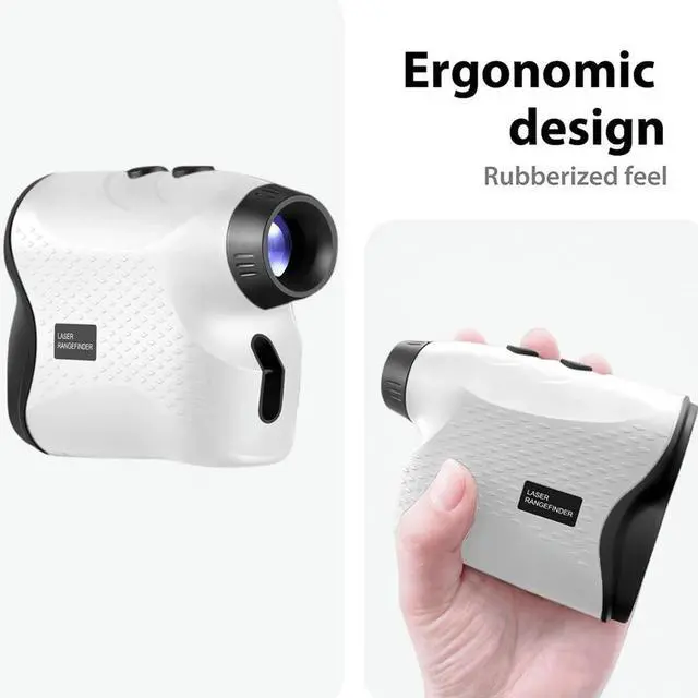 Alt view image 4 of 4 - Handheld Golf Laser Rangefinder Protable Golf Laser Rangefinder 500M 6X Magnification Digital Rangefinder For Golf Hunting