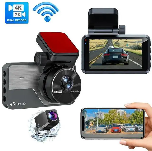 Main image of Car DVR Camera Car Video Recorder Camera Built In Camera,Night Vision 170°Wide Angle,WDR,24H Park
