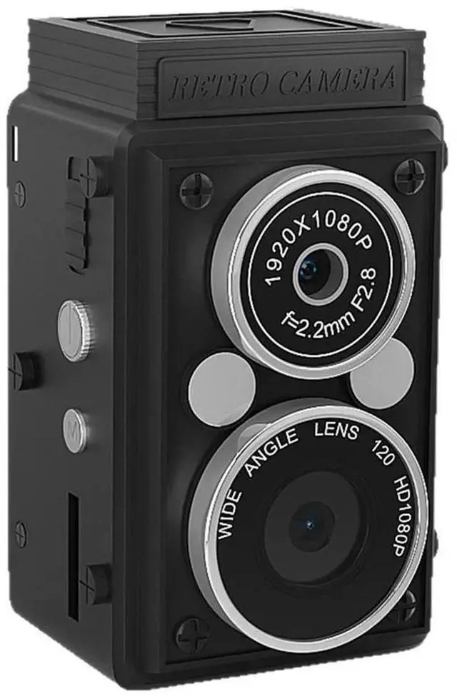 Alt view image 4 of 6 - HD 1080P S11 Retro Mini Vintage Digital Video Recorder Camera Portable For Christmas Birthday Gifts