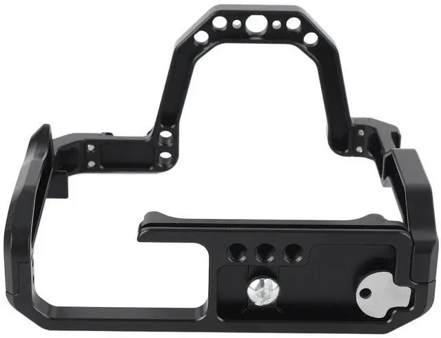 Alt view image 6 of 6 - Universal Camera Video Rig Cage Lightweight Aluminum Alloy Camera Camcorder Stabilizer Extension Cage for 200D 200DII Accessory