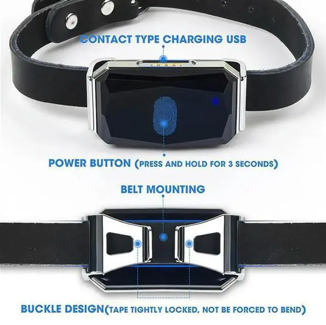 Alt view image 2 of 4 - 2X G12 GPS Pet Locator Universal Waterproof GPS Location Collar For Cats And Dogs Positioning Tracker Locating