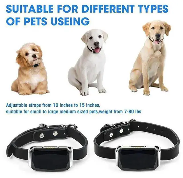 Alt view image 4 of 4 - 2X G12 GPS Pet Locator Universal Waterproof GPS Location Collar For Cats And Dogs Positioning Tracker Locating