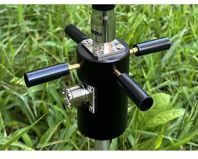 Alt view image 3 of 4 - DIY Portable Aluminum Alloy Vehicle Shortwave Antenna Base With M-Female Interface For Outdoor Installation