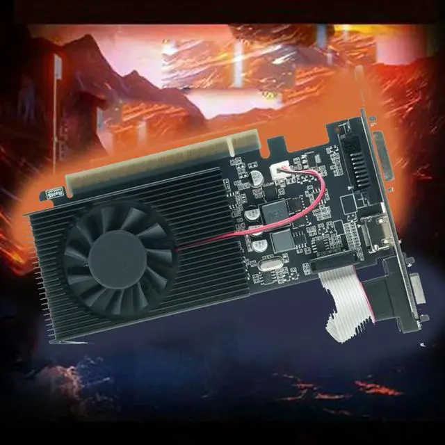 Alt view image 3 of 7 - GT730 4GB Graphics Card GT730 DDR3 128Bit GDDR3 Graphics Cards -Compatible, DVI & VGA Output