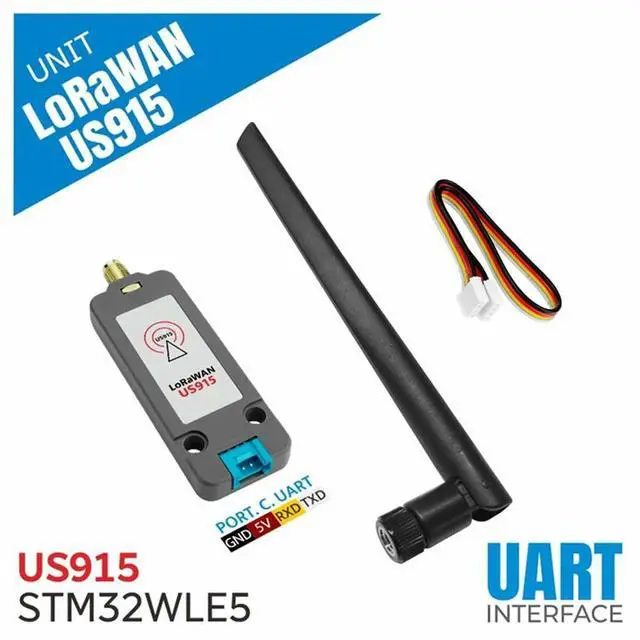 Alt view image 5 of 6 - Lorawan Unit US915 902-928Mhz 915Mhz Frequency Band Communication Module P2P Communication STM32WLE5 With Antenna