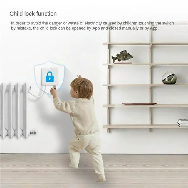 Alt view image 4 of 6 - Zigbee Thermostat For Pilot Wire Heating Radiator For Ecowatt Electricity Monitoring App Control