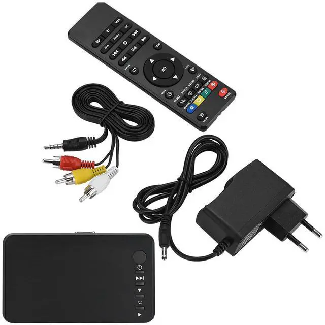 Alt view image 4 of 6 - Universal HD Multimedia Interface 1080P HD Audio and Video Multimedia Player with IR Remote Control Multimedia Player Easy Use