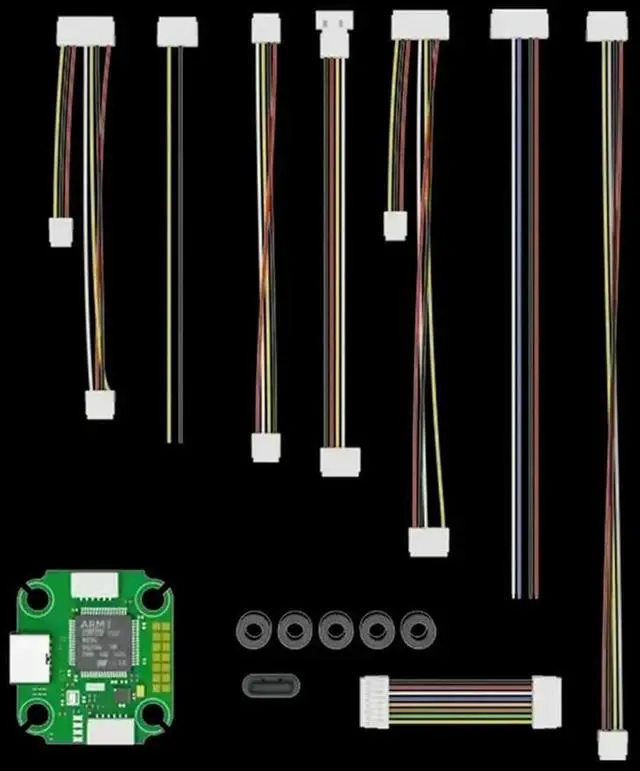 Alt view image 2 of 7 - Mini F7 V1.2 Flight Controller ICM42688 20X20mm For RC FPV Freestyle Racing Drone