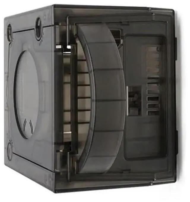 Alt view image 3 of 7 - Transparent Shell Replacement Case Video Game Console Shell For NGC Gamecube DOL-001 And DOL-101 Retro Game Console