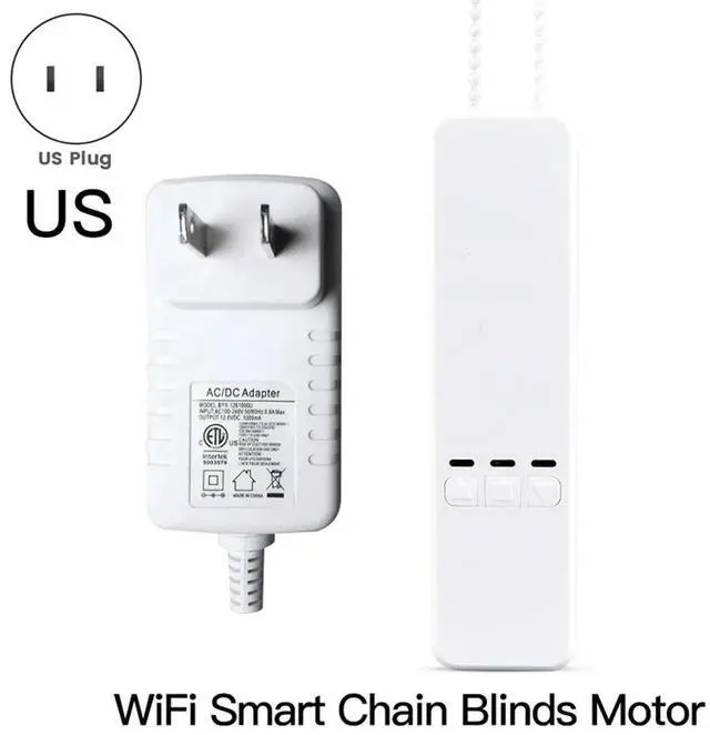 Alt view image 2 of 7 - Tuya Motor For Roller Blinds Electric Chain Shade Shutter Drive RF Remote Kit App Via Alexa/Google US Plug