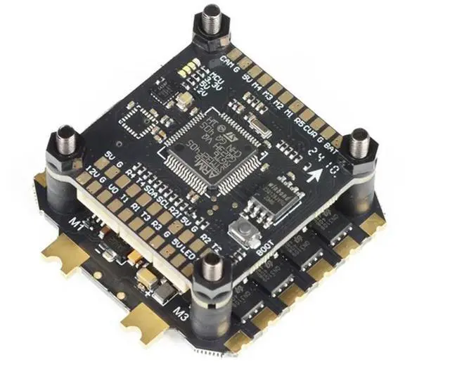 Alt view image 4 of 7 - F405 60A FPV Stack F405 Flight Controller 60A 4-IN-1 ESC 30.5Mmx 30.5MM For FPV Freestyle Drones