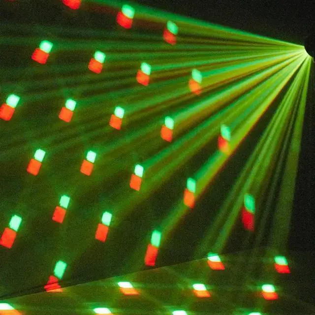 Alt view image 2 of 4 - Dance Flash Light Rotating Laser Light 3-In-1 Disco Light Effect Color Light EU Plug