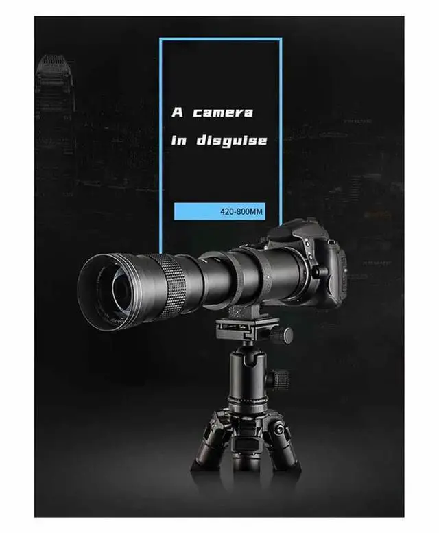 Alt view image 2 of 4 - Lightdow 420-800Mm F8.3-16 Super Telephoto Zoom Lens For , Manual Focus F