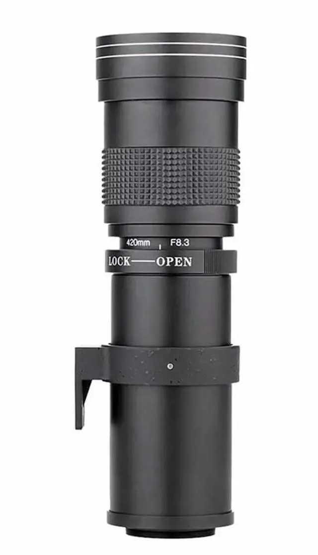 Alt view image 4 of 4 - Lightdow 420-800Mm F8.3-16 Super Telephoto Zoom Lens For , Manual Focus F