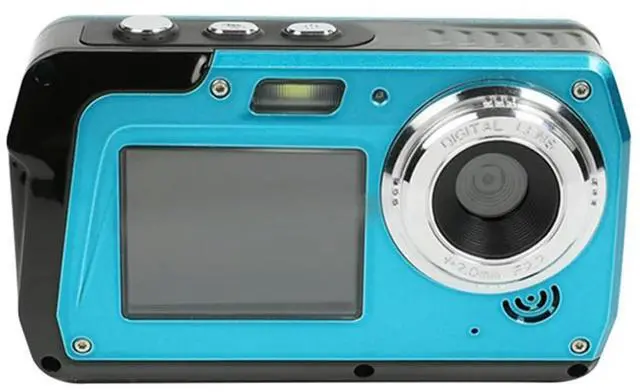 Main image of Underwater Video Camera 48MP HD Dual Screen 16X Zoom Sports Waterproof Digital Camcorder Point Shoots