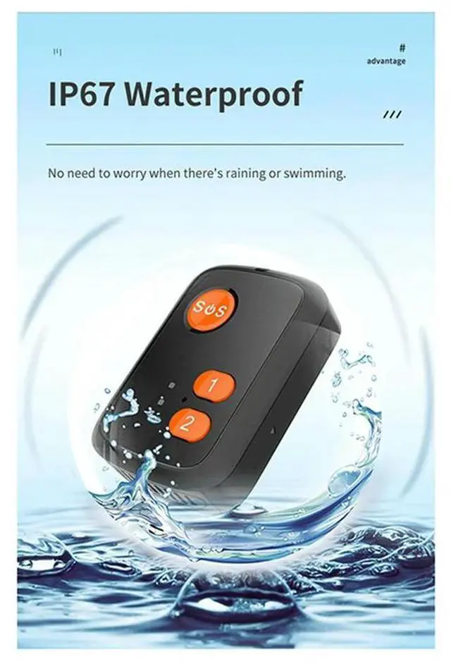 Alt view image 4 of 7 - 2X GPS + Beidou Tracker RF-V51 Compatible With 4G LTE/3G WCDMA/2G GSM SOS Alarm Two-Way Voice Tracking (A)