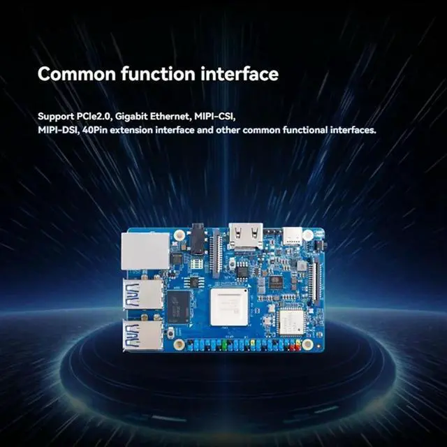 Alt view image 3 of 7 - Development Board Orange Pi RV Development Board +BT5.0 Gigabit Ethernet 4GB