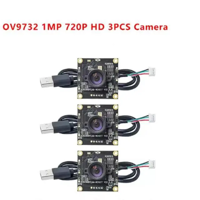 Alt view image 2 of 4 - 6Pcs OV9732 100 Degrees 1280X720 30Fps Camera Module For Autodarts Io With 3 Meters Cable,PCB SIZE:32X32mm,Camera Module