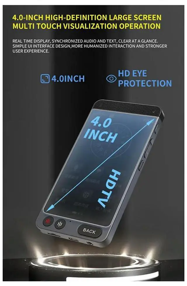 Alt view image 5 of 6 - D21 AI Voice Photo Translator Device Online Offline Real Time 142 Languages Translation Equipment Machine