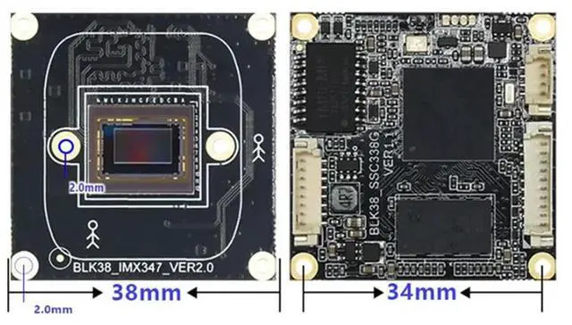 Alt view image 4 of 7 - Security Sensor Module 1/1.7" 4MP SSC338G IMD347A(FS) Super Starlight CMOS Chip For Camera Systems