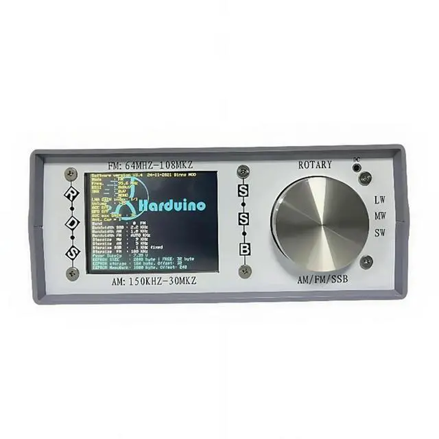 Alt view image 6 of 6 - ATS25 ATS-25 SI4732 Full Radio Receiver 64-108Mhz FM LW MW SW SSB 2.8" Touch Screen DSP