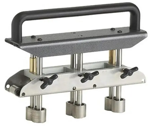 Alt view image 4 of 6 - 3 Station Edge Roller Bender Roofing Sheet l Bending Tool for 090 Degree Angle 13130mm Bending for Roofing Workshop Sheet