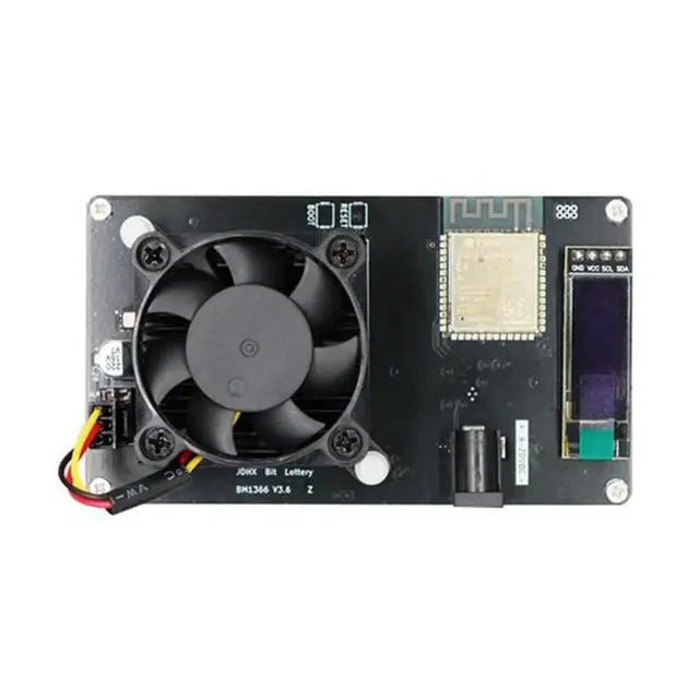 Alt view image 6 of 6 - Bitaxe DIY Kit BM1397 ASIC Miner BTC Solo Miner 320GH/S Bitcoin Mining Machine Open Source Lottery Miner UK Plug