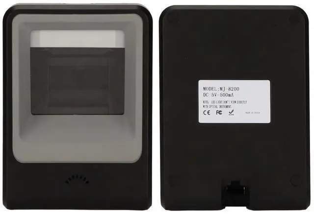 Alt view image 5 of 6 - Universal QR Code High Sensitivity 1D 2D QR Code Platform Desktop Wired for Supermarkets Shops