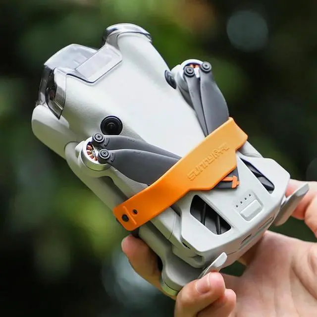 Alt view image 6 of 8 - SUNNYLIFE For Mini 4 Pro Bundle Propeller Blade Fixing Kit Bundle Propeller Chassis Protective Cover