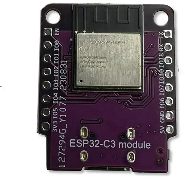 Alt view image 6 of 8 - 1 Piece MINI ESP32-C3 Development Board Plastic+l Bluetooth BLE5.0 Is Equipped With ESP32-C3-Mini-14 Module
