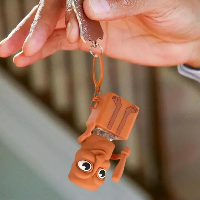 Alt view image 5 of 6 - 3D Printed Tung Tungtung Sahar Keychains Creative Tralalero Tralala Figure Luminous Voice Keychain Decompression Toy Gifts
