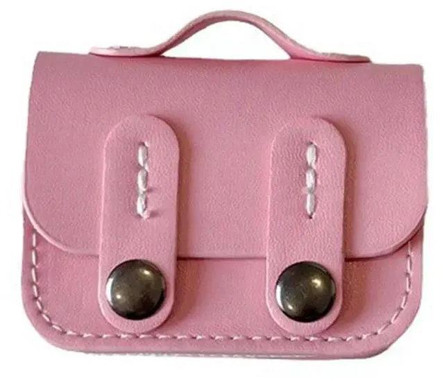 Alt view image 5 of 7 - Silicone Cartoon Headphone Box For 4 Earphone Case 3D Luxury Schoolbag Phone Case With Porcelain Cover Pendant