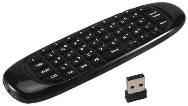 Alt view image 6 of 7 - Mini Air Mouse Fly Air Mouse Wireless Keyboard Airmouse for 9.0 8.1 Android TV Box/PC/TV TV Mini 2.4G(C120)