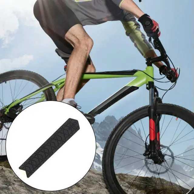Alt view image 6 of 6 - Silicone Bike Down Tube Anti-Scratch Sticker Bike Frame Guard Bike Down Tube Frame Protector for Road Mountain Bike