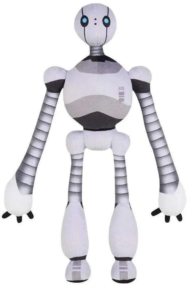 Alt view image 5 of 6 - Robot Stuffed Animal Adjustable Robot Buddy Plush Soft Plushies Toy Home Decor Funny Birthday Christmas Gifts
