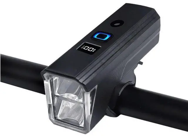 Alt view image 5 of 6 - Bicycle Front Light Bicycle Light Waterproof Bike Flashlight Rechargeable Bicycle Head Light Automatic Sensor for Night Riding