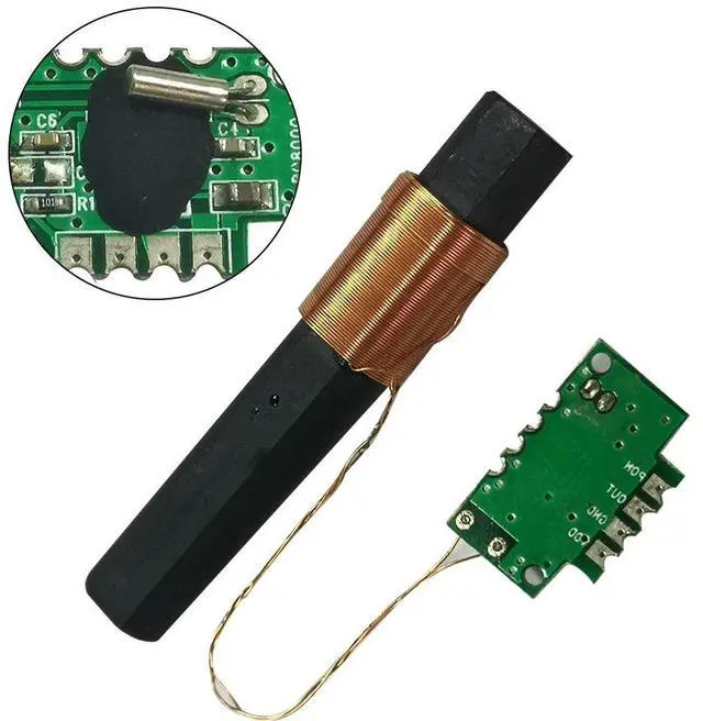 Alt view image 4 of 6 - DCF77 Receiver Module Radio Time Module Radio Clock Radio Module Antenna Herramientas De Mano Welding Equipment Woodworking