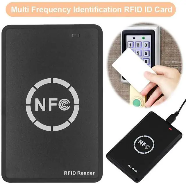 Main image of RFID Reader Writer 13.56MHz/125KHz/250KHz 125KHz Card Duplicator Free Software NFC Tag Replicator Door Access Control System