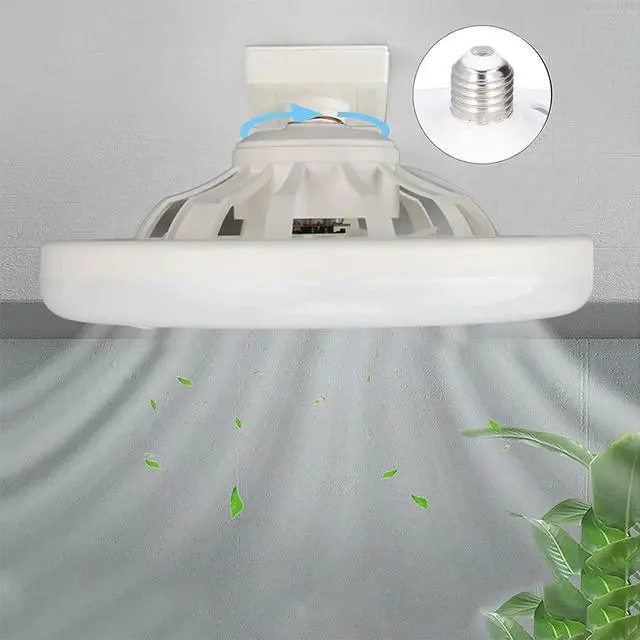 Alt view image 3 of 5 - Ceiling Fan with Light Dimmable LED Ceiling Lamp with Remote Control Modern Ceiling Fan Dimmable for Living Room Dining Room