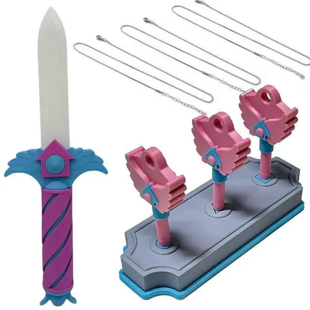 Main image of Game Necklace Korean Game Season 3 Props Keychain Pendant & Knife & Box Game Props Korean Folk for Family Squids Parties Gifts