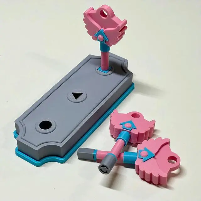 Alt view image 3 of 6 - Game Necklace Korean Game Season 3 Props Keychain Pendant & Knife & Box Game Props Korean Folk for Family Squids Parties Gifts