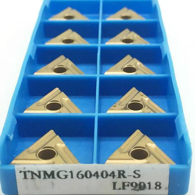Alt view image 5 of 6 - 10pcs Tungaloy TNMG160408R-S TNMG332R-S CNC Carbide Inserts For lworking Tool Accessory In Stock